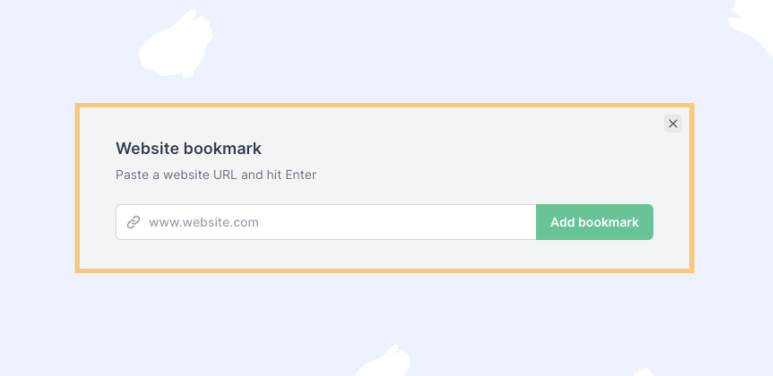 Web bookmarks ๐